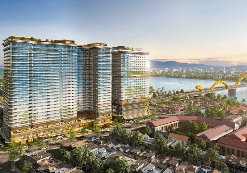 The Legend City Đà Nẵng: Kiệt Tác Căn Hộ Hạng Sang “Tứ Diện Kim Cương” Ngay Đầu Cầu Rồng